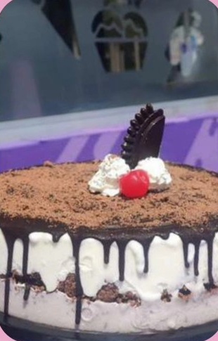 Torta con Helado Mediana (12 Porciones)